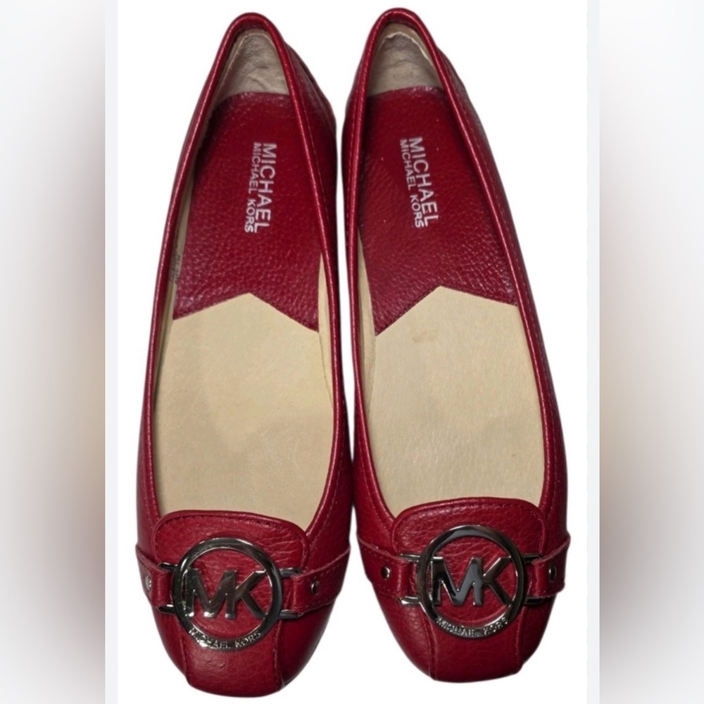 ✅👠LIKE NEW MICHAEL KORS Fulton Moccasin Women’s ballet flats size 8.5